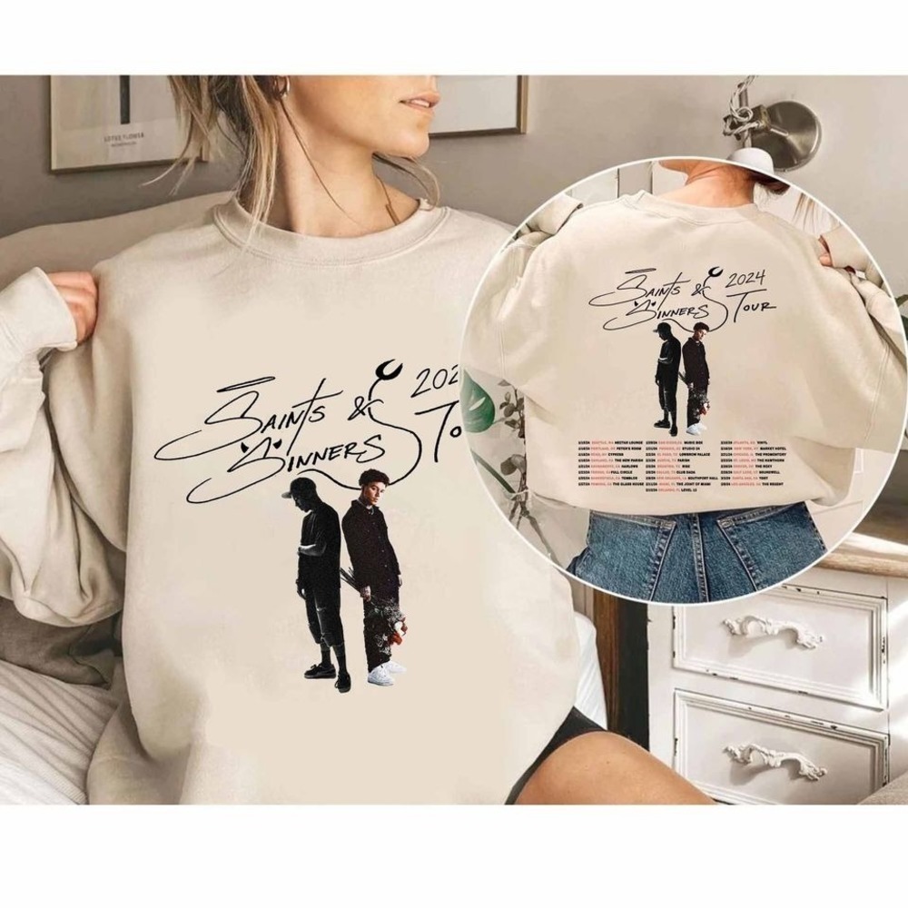 Phora Saints And Sinners Tour 2024 Fan Sweatshirt